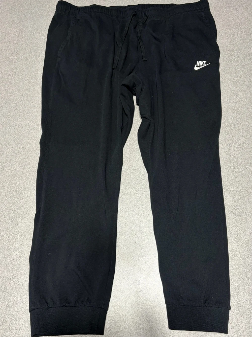 Nike Sportswear Club Jogger Sweatpants Mens 3XL Black Pockets Athletic Gym